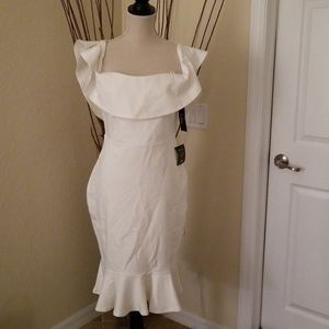 Off the shoulder dress by Lulu's